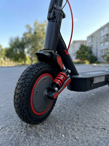 NEW NEW NEW Електросамокат GIANT U9 Ultra S 10 дюймів 13АH 600W Black | подвійна амортизація 585858-58 фото