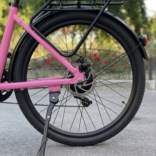 EVOBIKE Vivo N1 2026 рожевий &mdash; електровелосипед 600W 48V 13Ah 26" Vivo-N1 фото