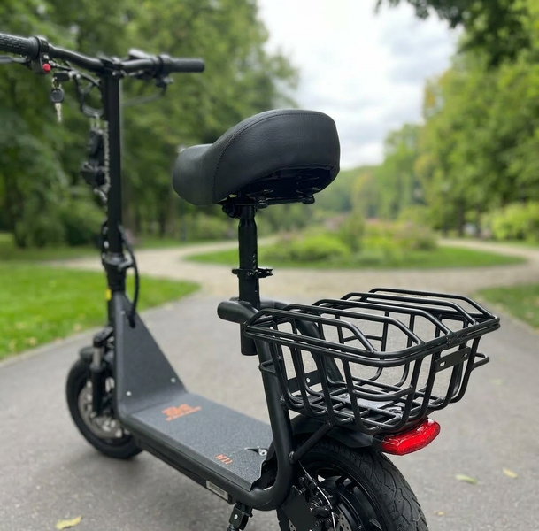 НОВА ПАРТІЯ! Електросамокат KUGOO KIRIN C1 + Plus (1000W 48V 18Ah) з переднім амортизатором  C1P фото