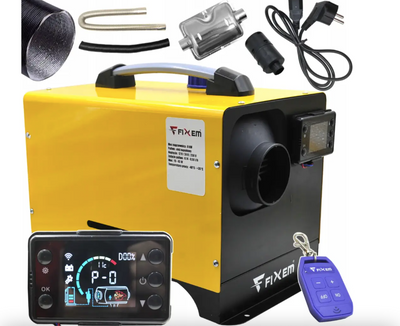 Автономний дизельний обігрівач Fixem 8kW 12V-24V 230V  Fixem12V фото