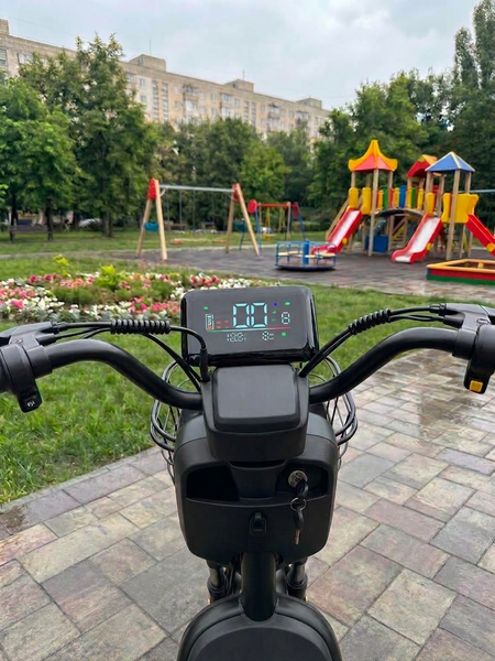 Електровелосипед EVOBIKE NOVA ATLAS 600W 48V 20Ah &mdash; до 45 км/год | Новинка 2026 Чорний NOVA23 фото