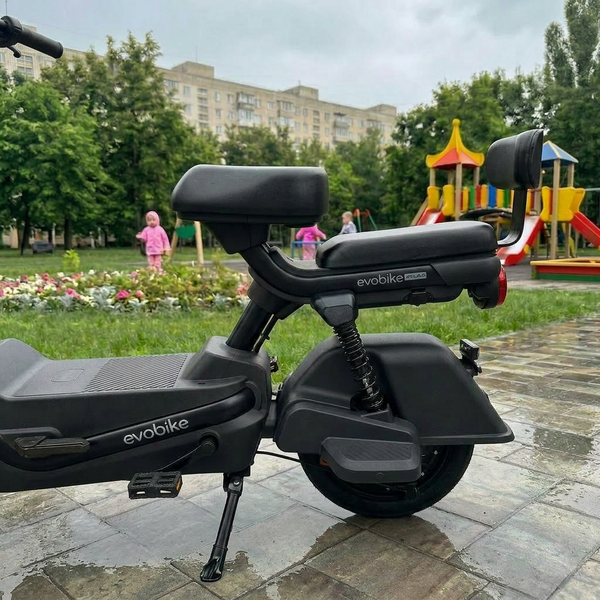 Електровелосипед EVOBIKE NOVA ATLAS 600W 48V 20Ah &mdash; до 45 км/год | Новинка 2026 Чорний NOVA23 фото