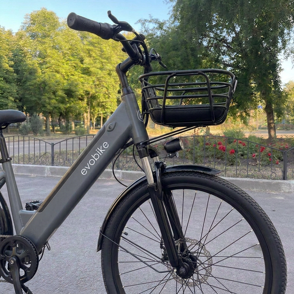 EVOBIKE Vivo N1 2026 сірий &mdash; електровелосипед 600W 48V 13Ah 26" Vivo-N2 фото