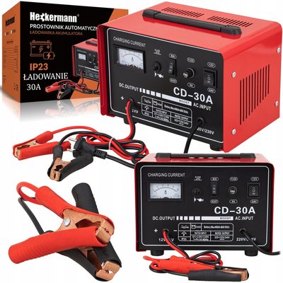 Зарядное устройство Heckermann CD-50A 12В/24В 44120 фото