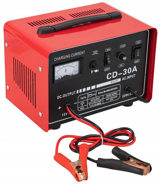 Зарядное устройство Heckermann CD-50A 12В/24В 44120 фото