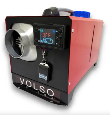 Автономний дизельний обігрівач 12kw, 12v/24v/220v алюмінієвий корпус VOLSO  VOLSO-12 фото