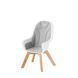 Стульчик для кормления 2в1 KiderKraft Tixi Grey 11008 фото 3
