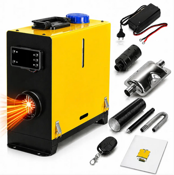 Автономний дизельний обігрівач Kraft&Dele KD5966 9 кВт 12/24/220 В з LCD-пультом ДК &mdash; повітряний обігрівач типу Webasto Kraft&Dele1 фото