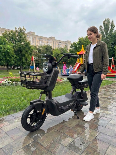 Електровелосипед EVOBIKE NOVA ATLAS 600W 48V 20Ah &mdash; до 45 км/год | Новинка 2026 Чорний 1GNOVA2 фото