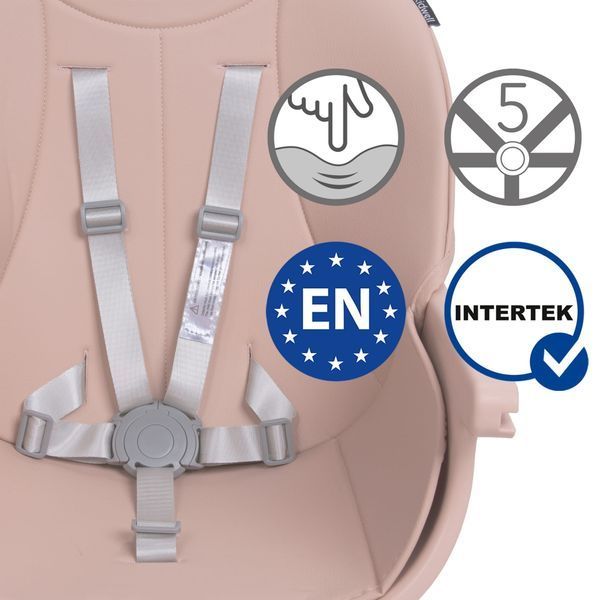 Стілець для годування 4в1 Kidwell EATAN Pink 17433 фото